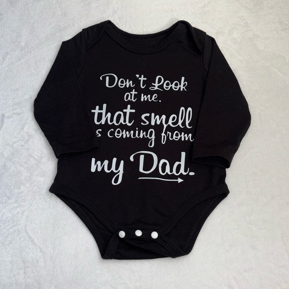 (3 for $10) bodysuit / onesie spellout